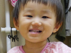 ななちゃんの歯並び