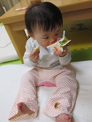 ななちゃんとジュース